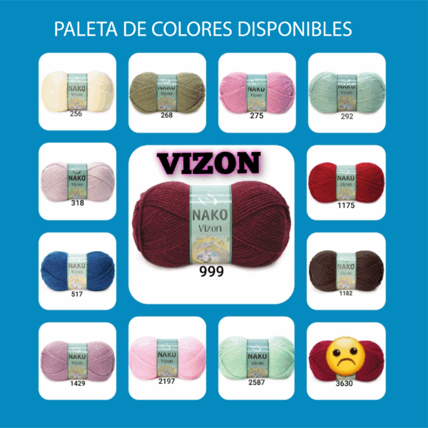Recurso 3 Lana Vizon 100g