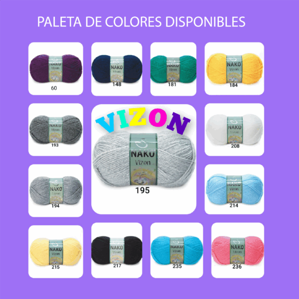 Recurso 4 Lana Vizon 100g